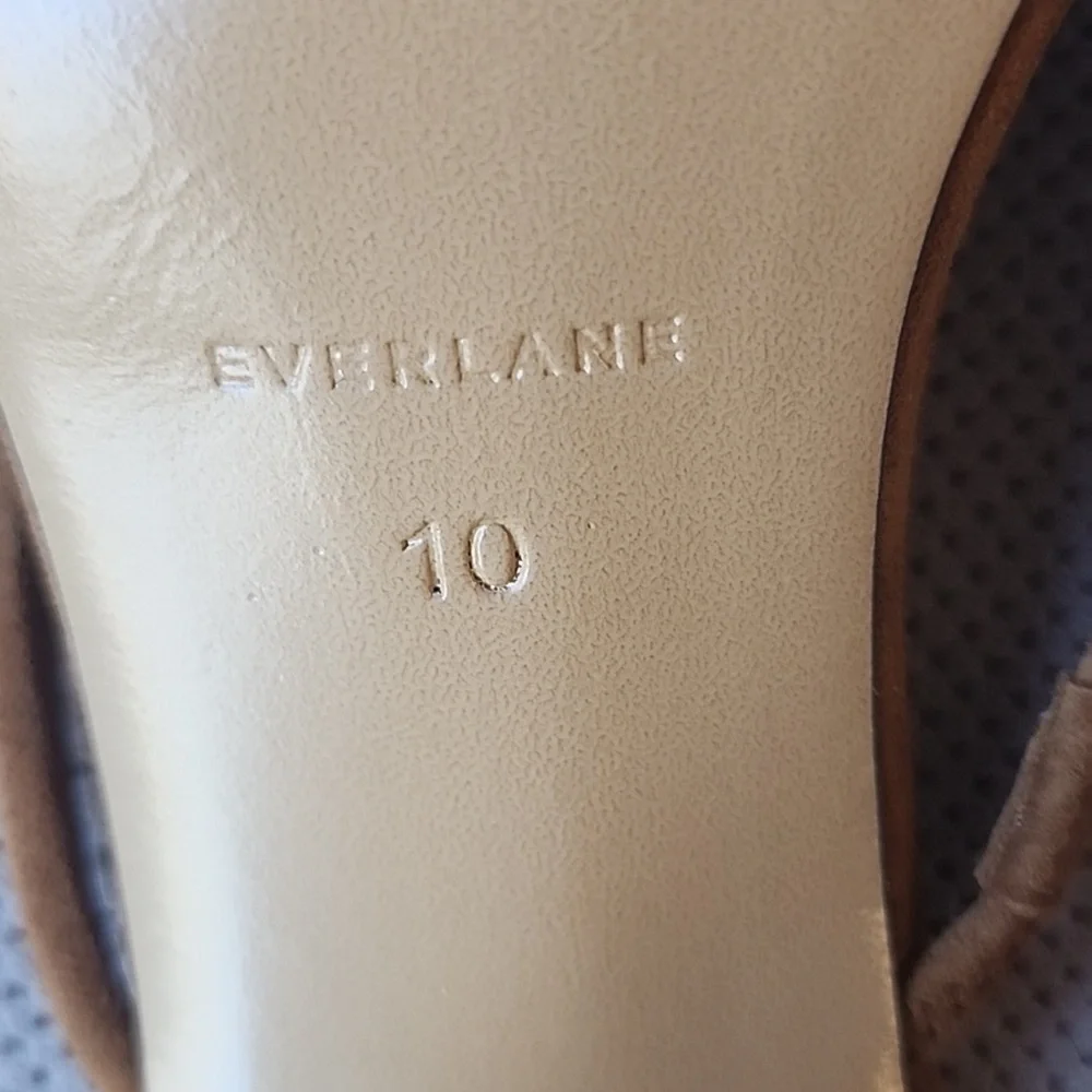 Everlane The Bow Heel Nwot